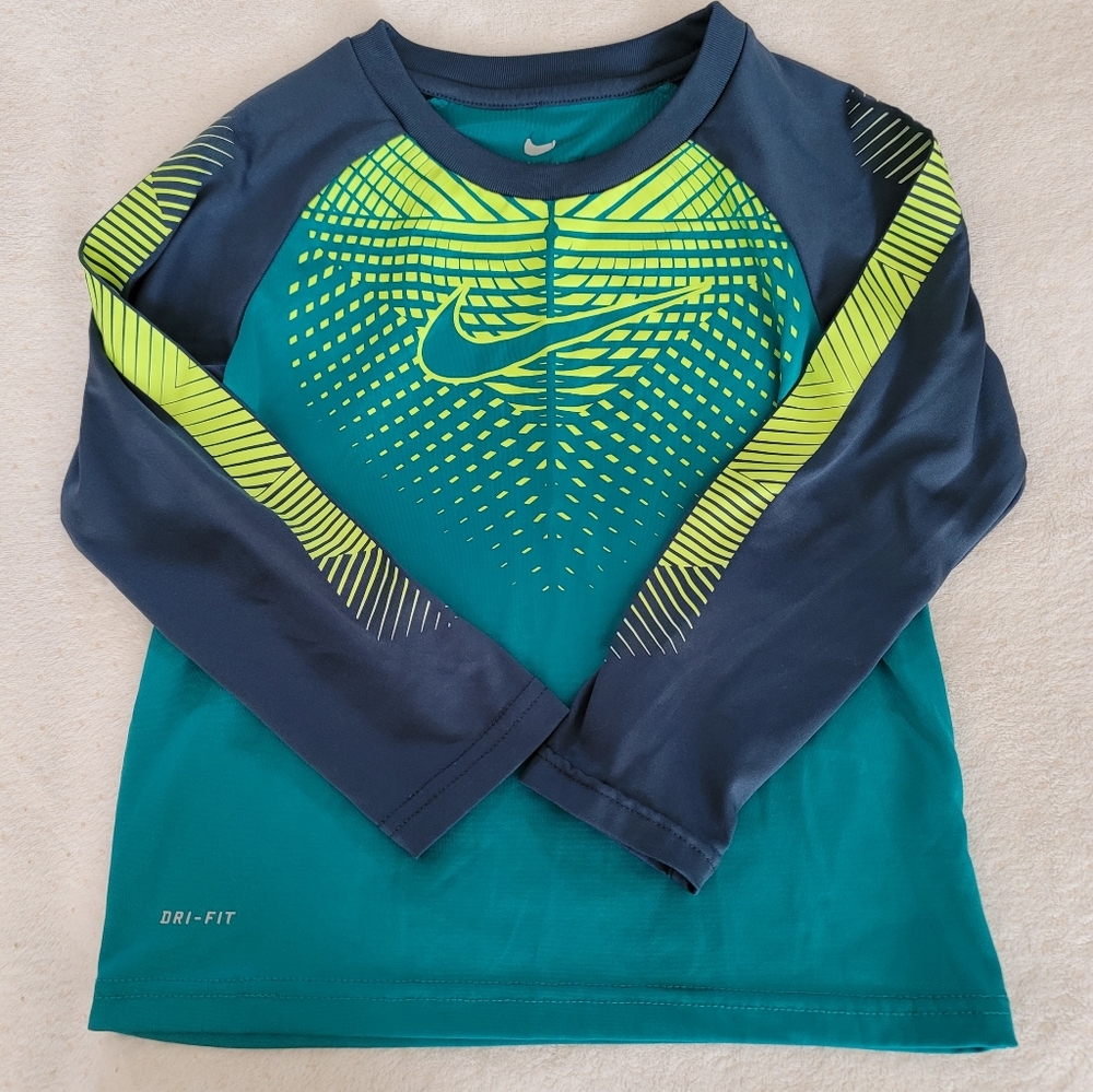 Nike Dri-Fit Athletic Kids Long Sleeve Shirt